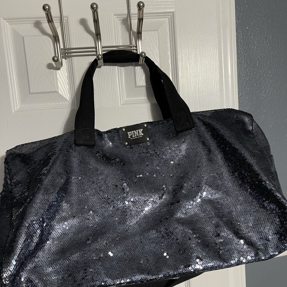 PINK / Victoria Secret blue bag